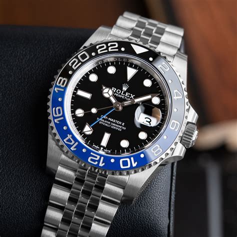 rolex batman'' 2023|Rolex gmt Batman jubilee.